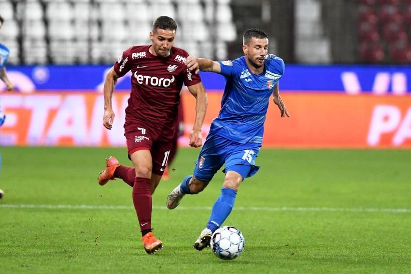  CFR Cluj, victorie controversată la Mioveni. Ar fi dat golul din ofsaid