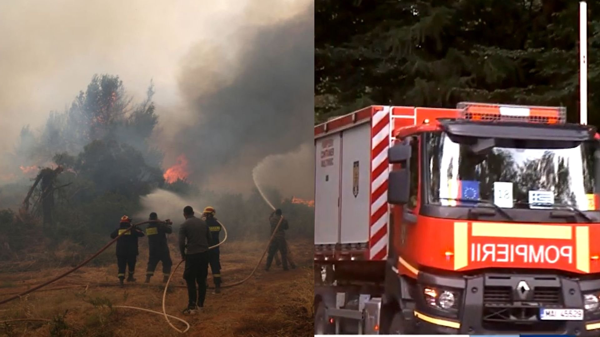  Pompierii români, considerați ”extratereștri” de greci. Sunt ridicați în slăvi de presa elenă