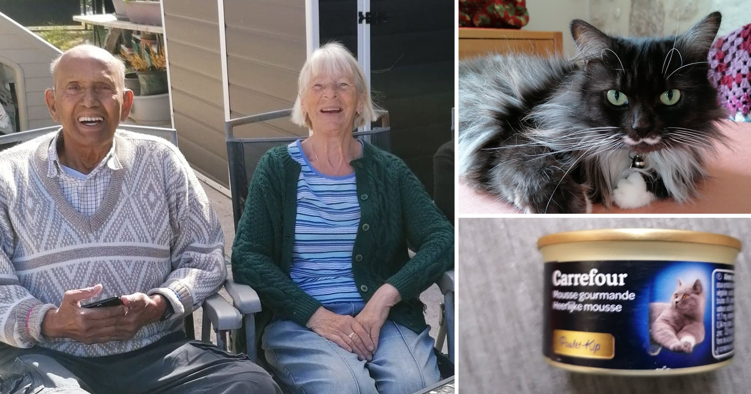 Doi pensionari au descoperit, după ani de zile, că pateul lor preferat era de fapt mâncare de pisici