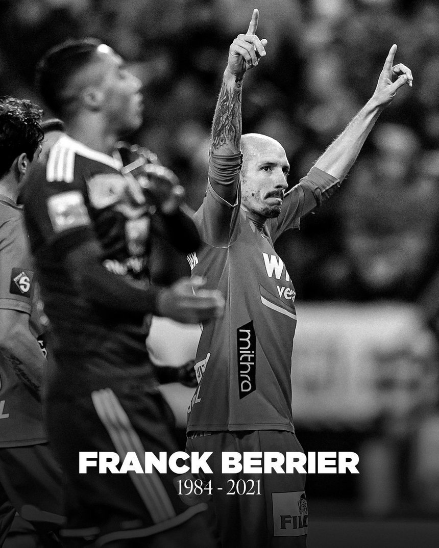  Fostul fotbalist Franck Berrier a murit în urma unui stop cardiac la vârsta de 37 de ani