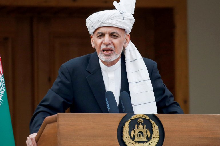  „Fostul preşedinte a părăsit Afganistanul, lăsând ţara în această situaţie dificilă”