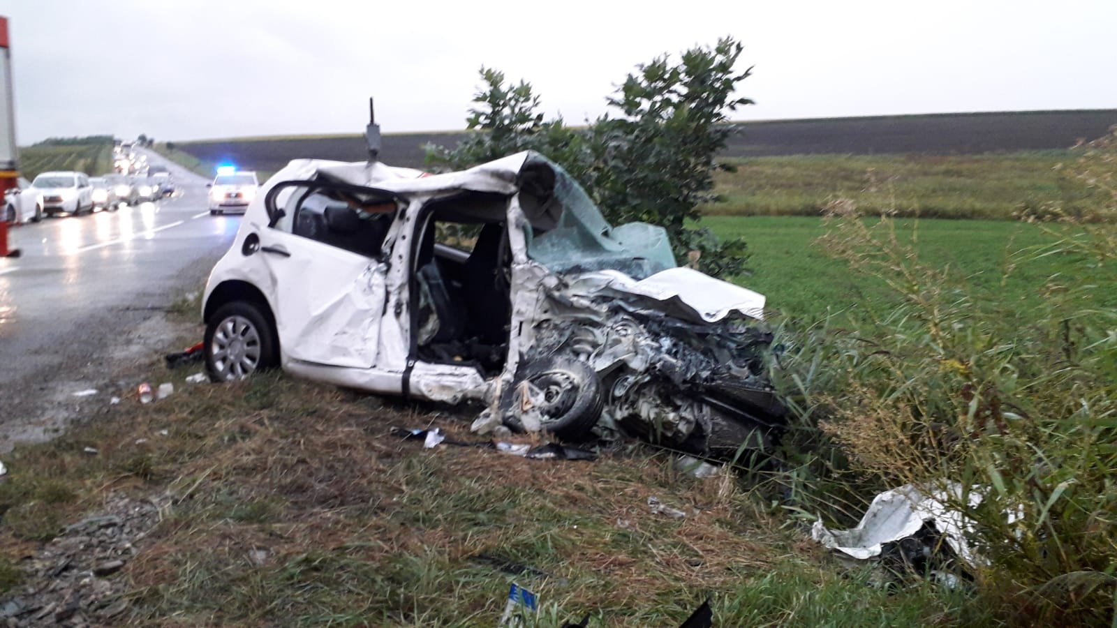  Accidentul cu doi morţi de la Strunga – Şofer: „M-a depăşit cu zeci de flash-uri şi claxoane. Unde se grăbea?”