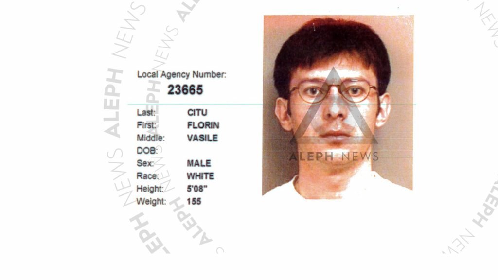  (FOTO) Cum arăta Florin Cîţu în poza de arest din SUA
