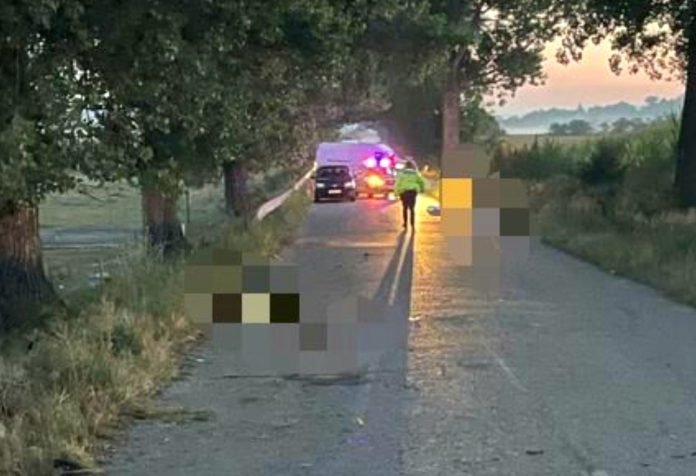  Trei tineri de 19, 18 și 14 ani au murit în zorii zilei după ce mașina în care se aflau a intrat într-un copac, în Vrancea