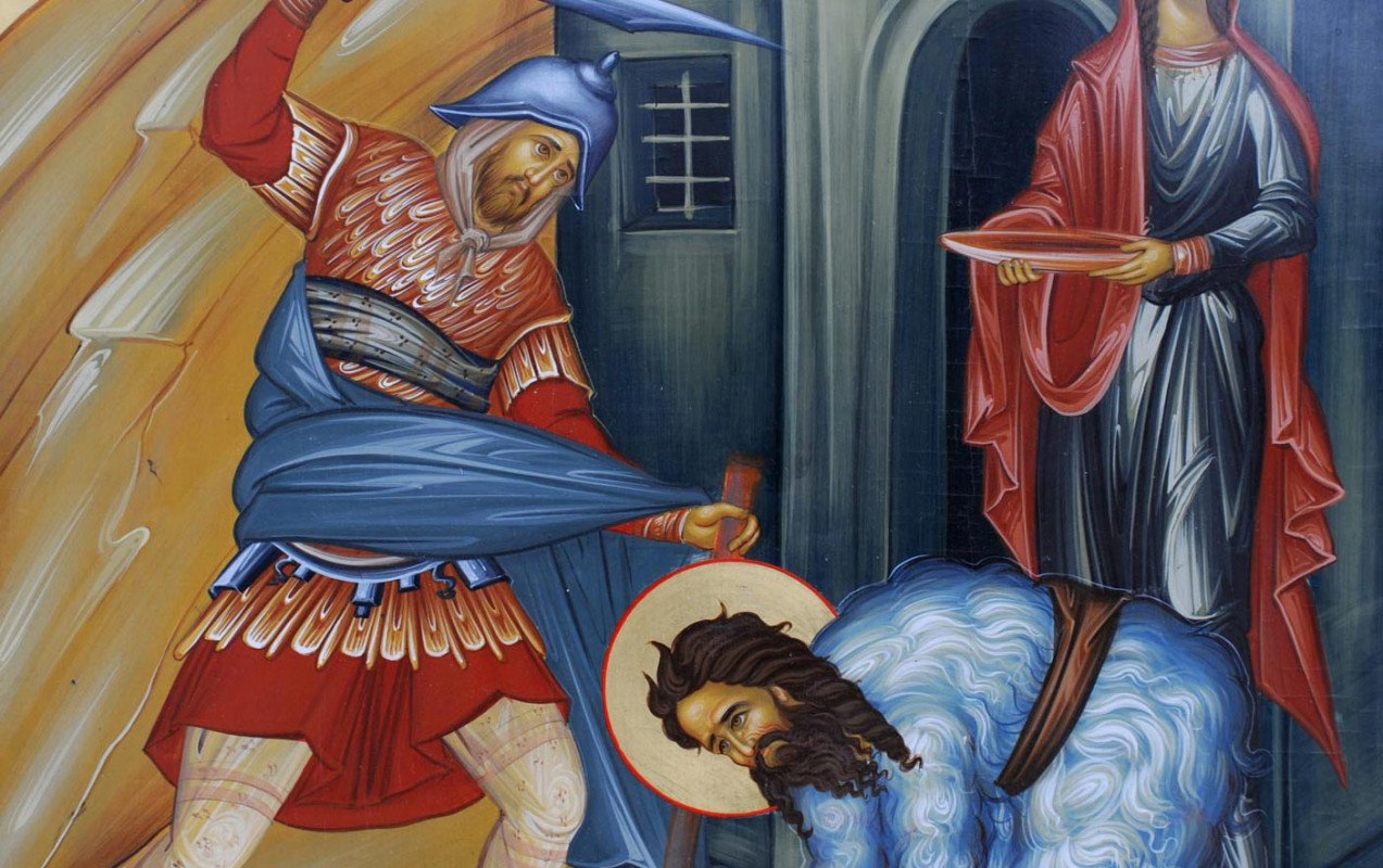  Sărbătoare mare pentru ortodocși: Tăierea capului Sfântului Ioan Botezătorul