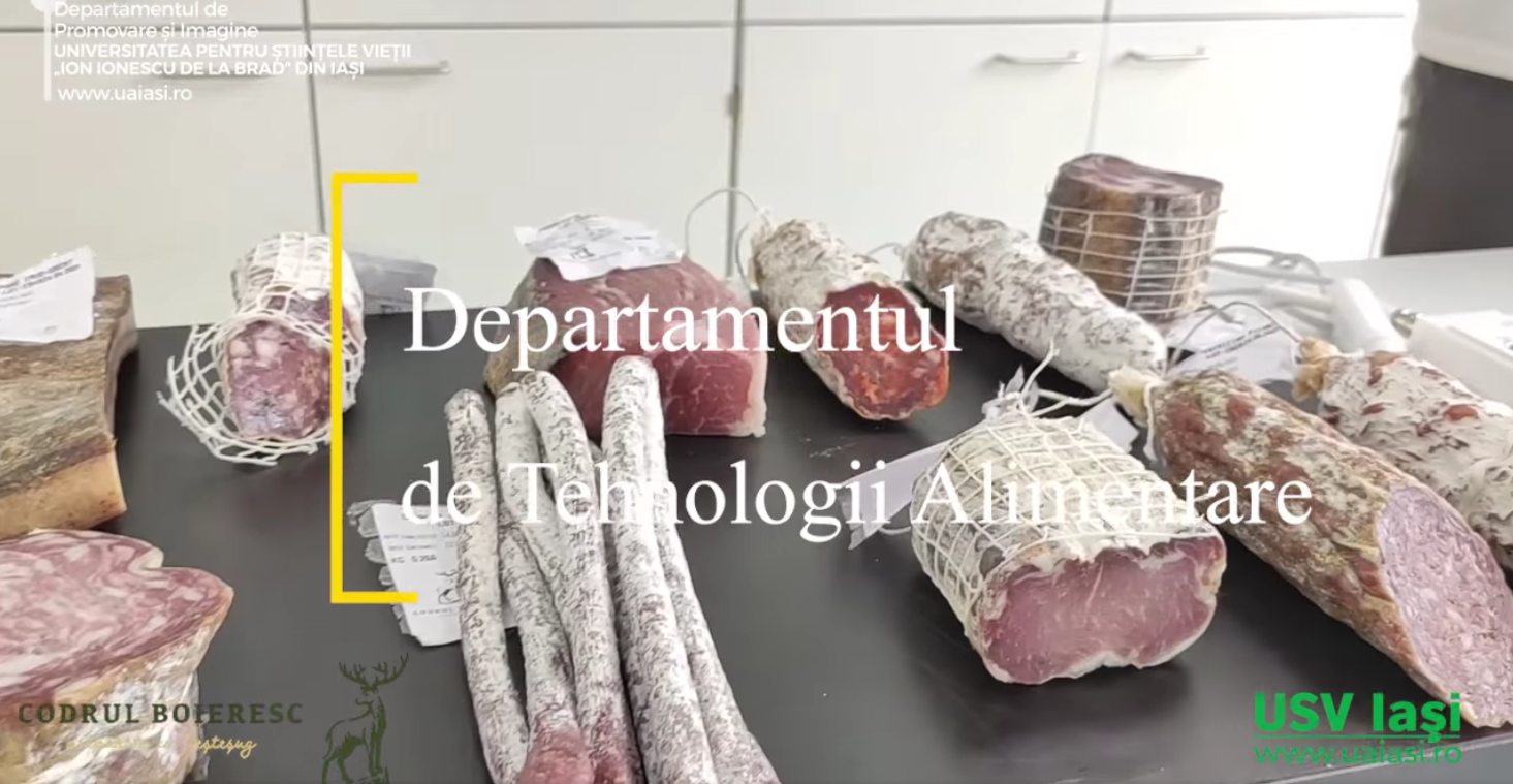 Specialiştii de la Agronomie testează produse din carne pentru mediul privat