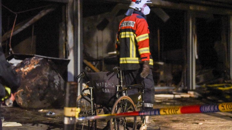  Incendiu de proporții într-un spital Covid din Macedonia de Nord. Cel puțin zece morți