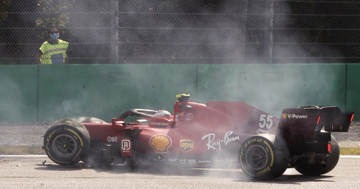  Carlos Sainz de la Ferrari a scăpat nevătămat în urma unui accident