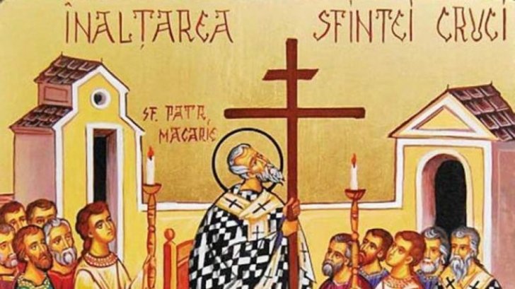  Azi, sărbătoare şi post: creştinii ortodocşi celebrează Înălţarea Sfintei Cruci