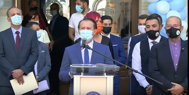  VIDEO: Cîţu s-a afişat alături de primarul Cristian Popescu Piedone – condamnat la 8 ani şi 6 luni de închisoare