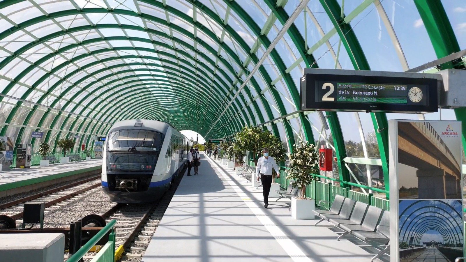  Trenul metropolitan Bucureşti-Ilfov va putea fi folosit din 2024 de locuitorii din regiune