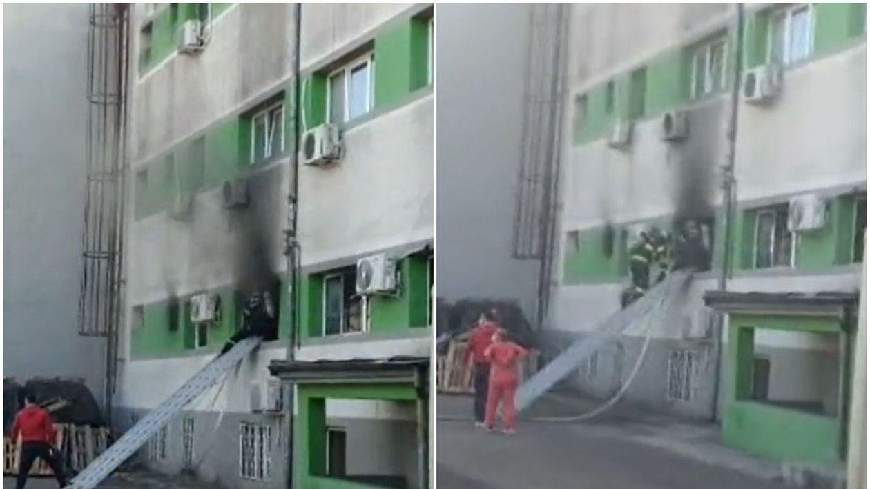  Pacienți evacuați pe geam de la Spitalul de Boli Infecțioase din Constanța