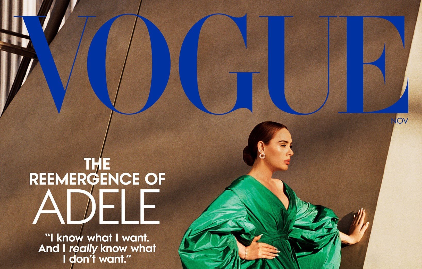  Adele, pe coperta Vogue: Trebuie să mă pregătesc să fiu celebră din nou