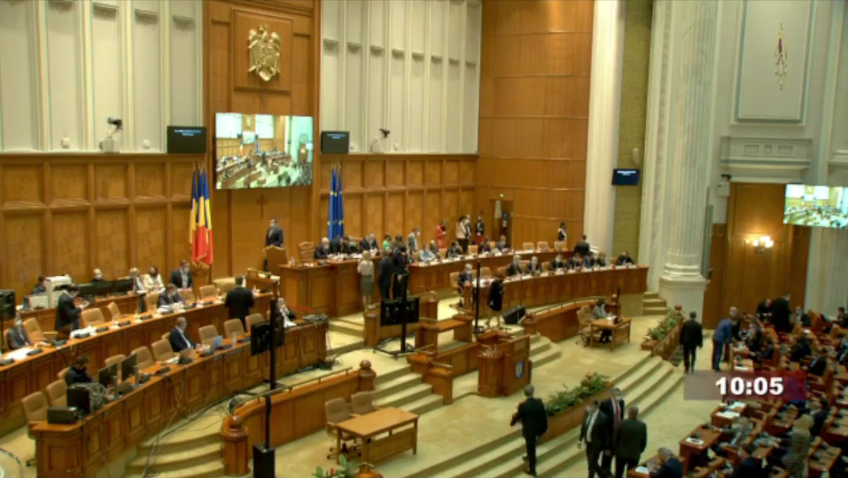  LIVE VIDEO: Parlamentul se întruneşte pentru votul de învestire a Guvernului (UPDATE)