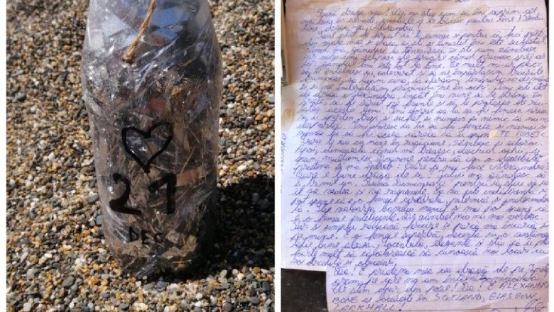  Un mesaj trimis într-o sticlă din Irlanda în urmă cu 40 de ani a fost găsit în Rusia