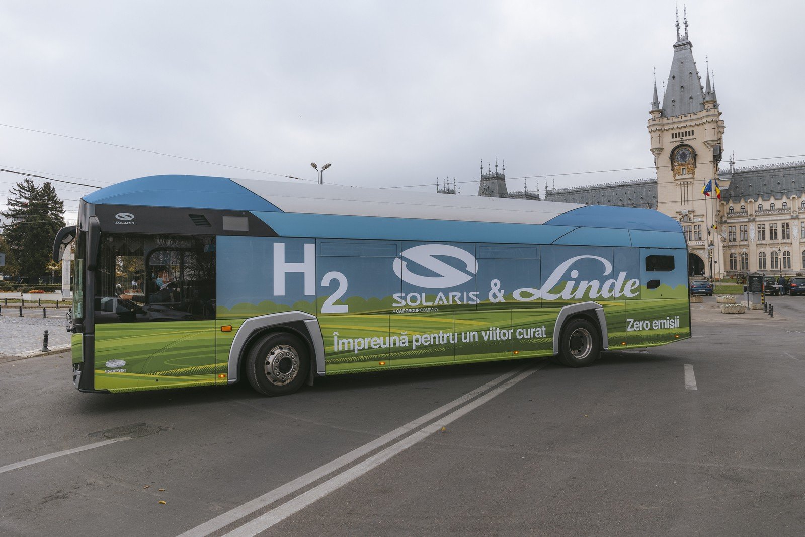  Autobuz cu hidrogen, în teste pe străzile oraşului. Marele avantaj – autonomia