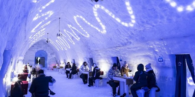  Hotelul de gheață de la Bâlea, în top 10 igluuri din întreaga lume