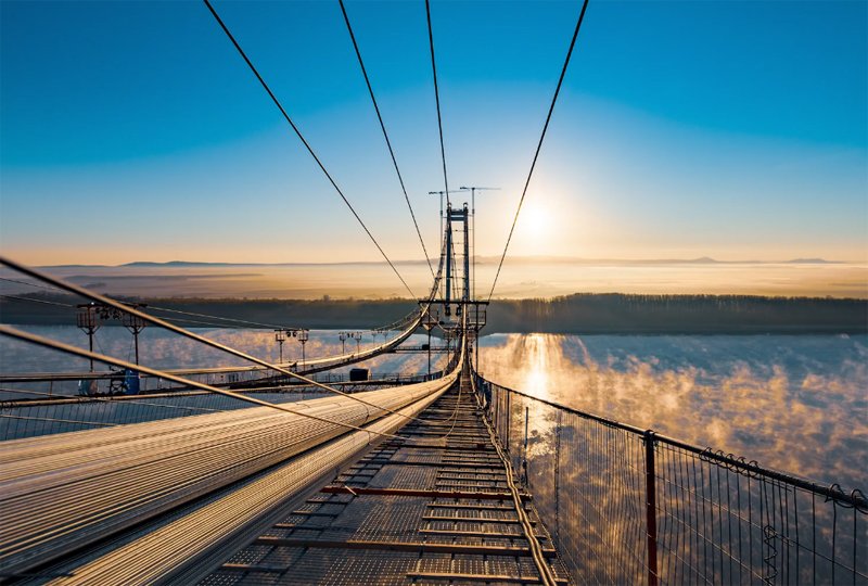  VIDEO  Cum arată podul suspendat peste Dunăre de la Brăila, cel mai spectaculos proiect de infrastructură de după Revoluție