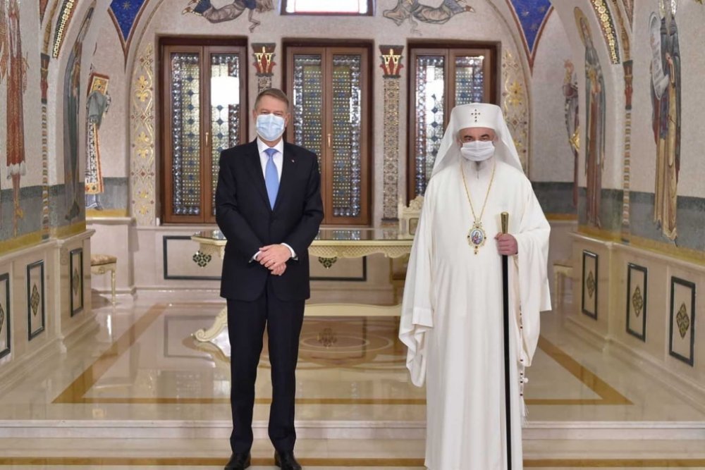  Iohannis, către Patriarhul Daniel: Am înţeles că sunteţi vaccinat cu schema completă