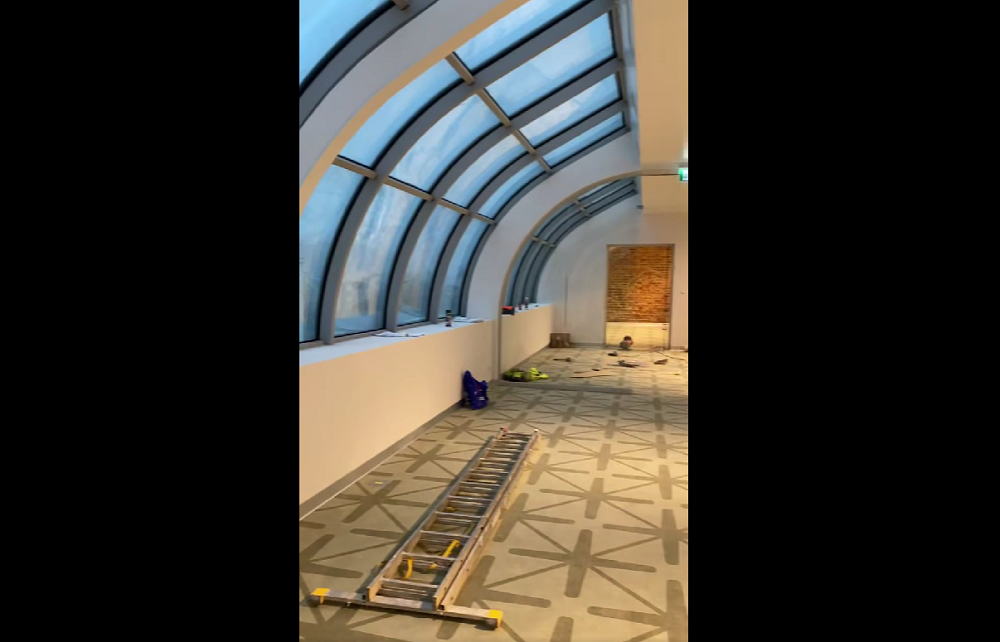  VIDEO: Cum arată acum Palatul Braunstein în interior la ultimul nivel