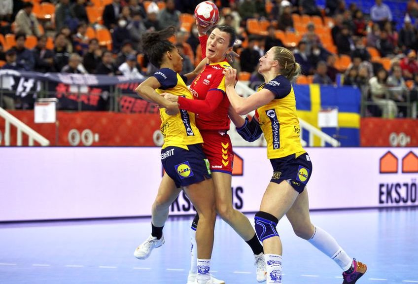  Naţionala de handbal feminine a fost învinsă şi de Suedia şi etapa grupelor pe locul IV