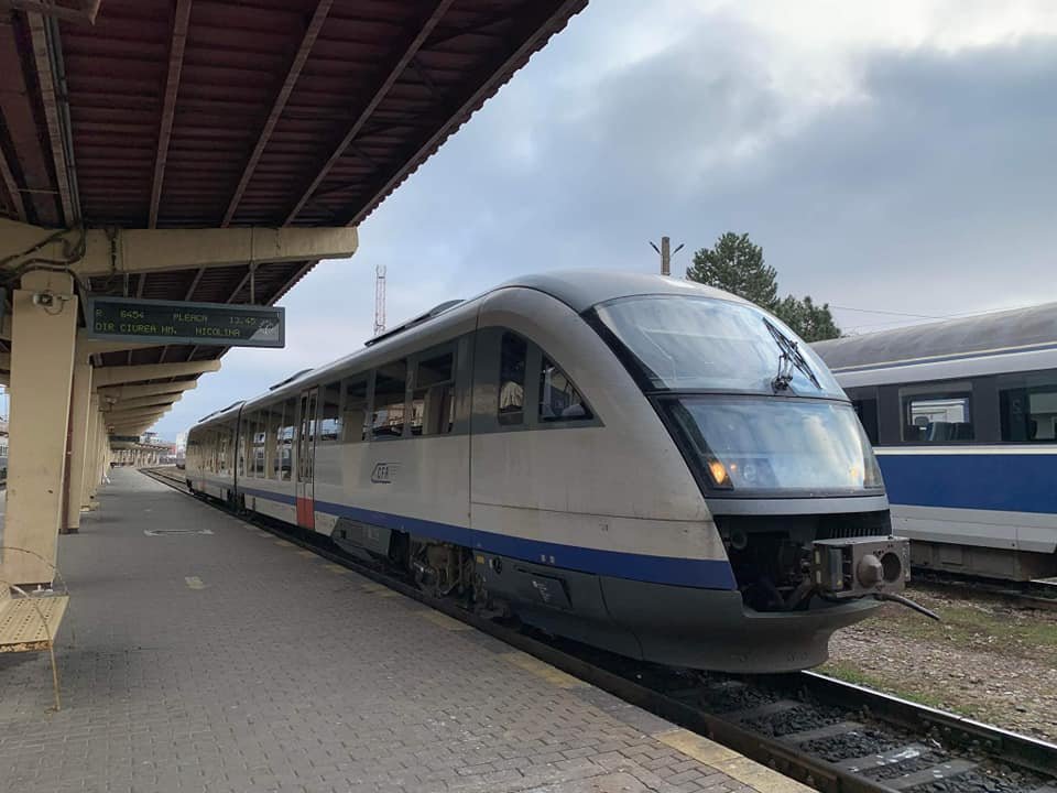  FOTO Tren metropolitan Iași-Ciurea. Orar și preț bilet