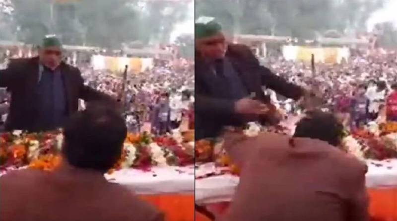  VIDEO VIRAL cu un politician pălmuit de un fermier. Reacția deputatului
