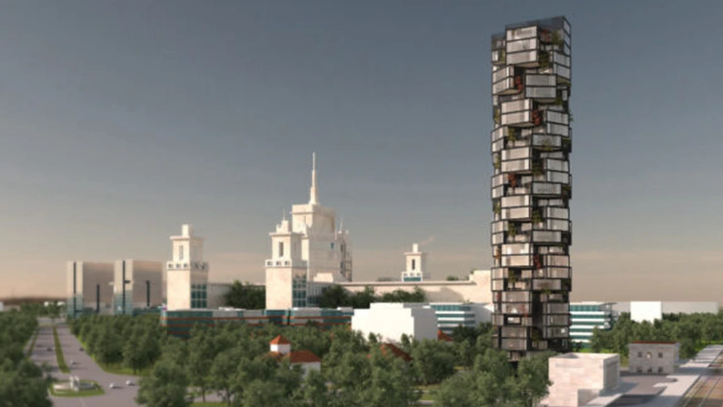  Cel mai înalt turn de locuințe din România. Au demarat procedurile de autorizare