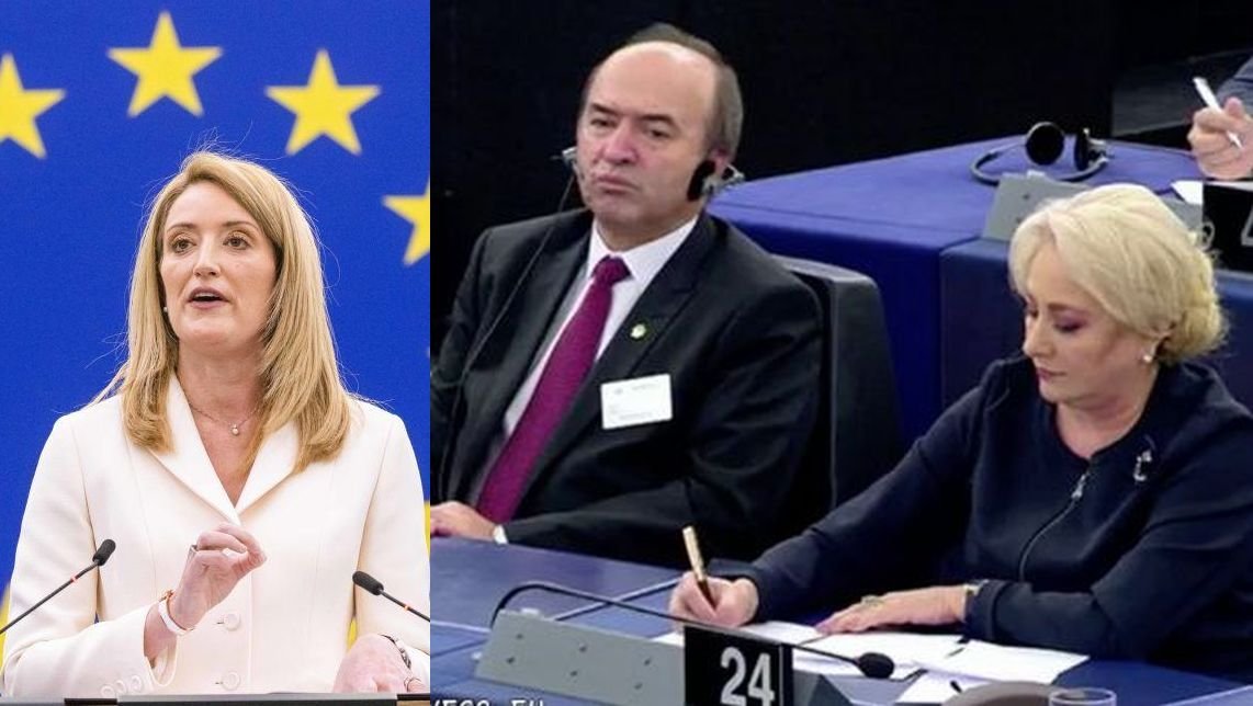  Noua şefă a Parlamentului European l-a pus la punct pe Tudorel Toader