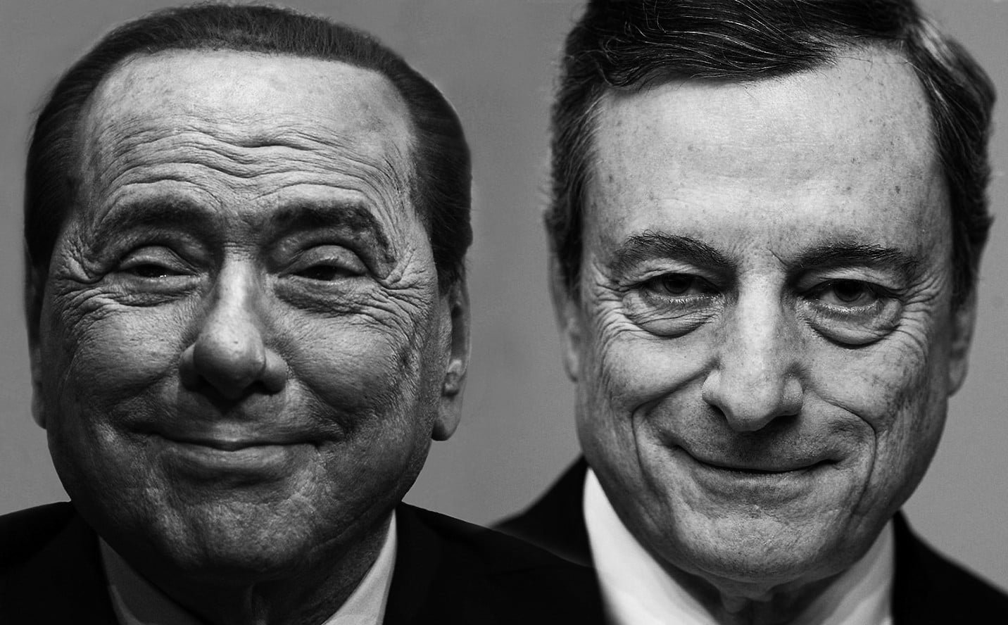  Bancherul Mario Draghi şi magnatul Silvio Berlusconi, în cursă pentru preşedinţia Italiei