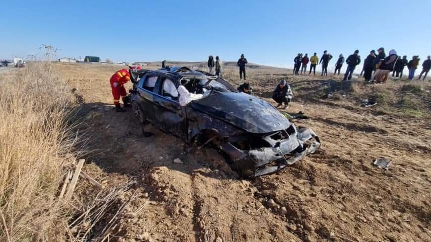  Accident: Doi dintre tineri dintr-un BMW care făceau curse ilegale pe autostradă, au murit