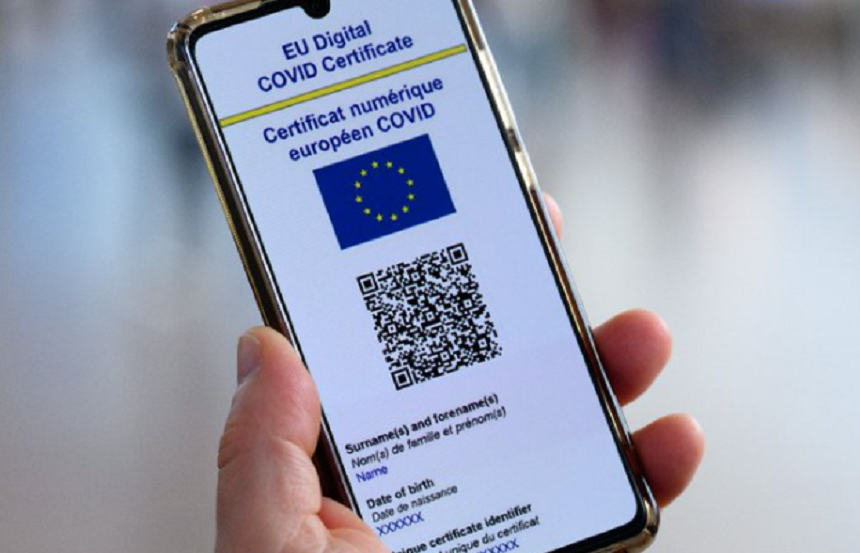  Se va putea călători de la 1 februarie în UE fără teste, în baza certificatului digital