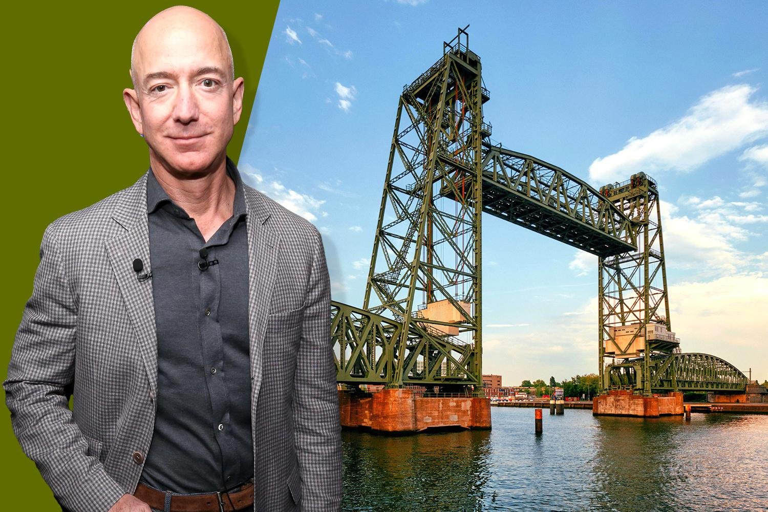  Miliardarii fac legea. Pod istoric demontat pentru a permite trecerea unui iaht de 430 de milioane de euro al lui Jeff Bezos
