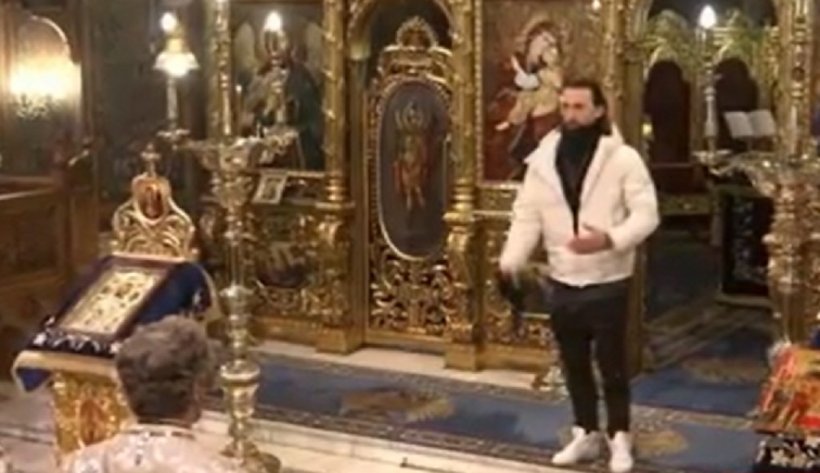 Un individ a intrat în Catedrala Patriarhală şi a întrerupt slujba
