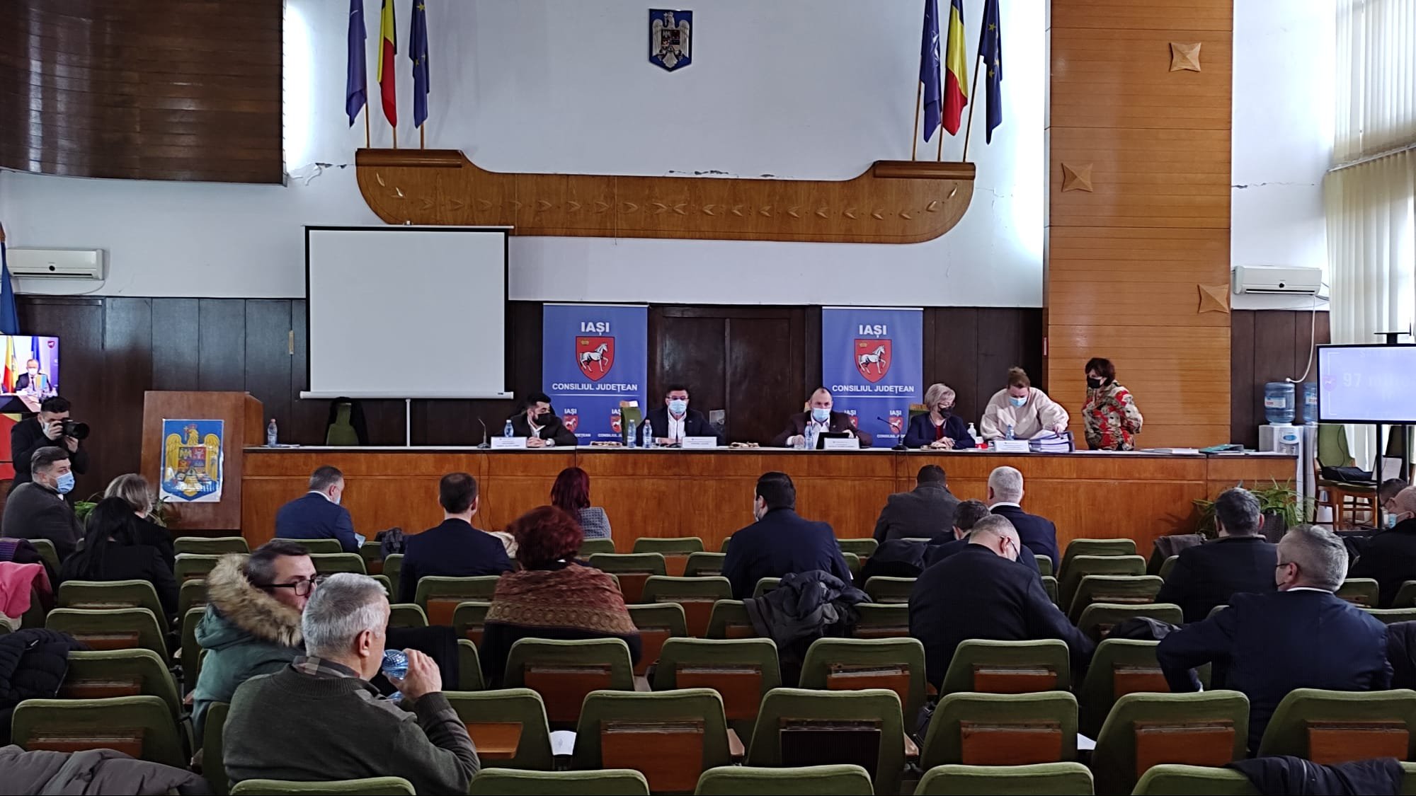  LIVE VIDEO: S-a adoptat bugetul județului Iași. La capitolul investiții, e mult redus