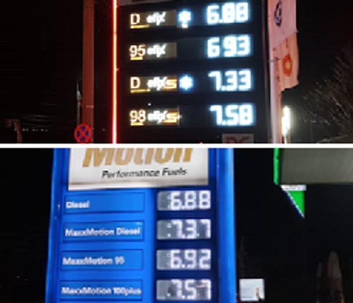  FOTO Prețurile la carburant se îndreaptă cu viteză spre 8 lei litrul