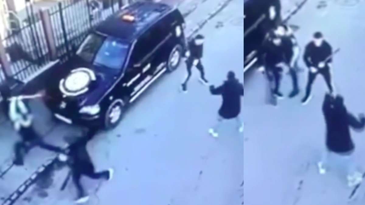  VIDEO: Bătaie cu săbii și topoare între două găști în Lugoj