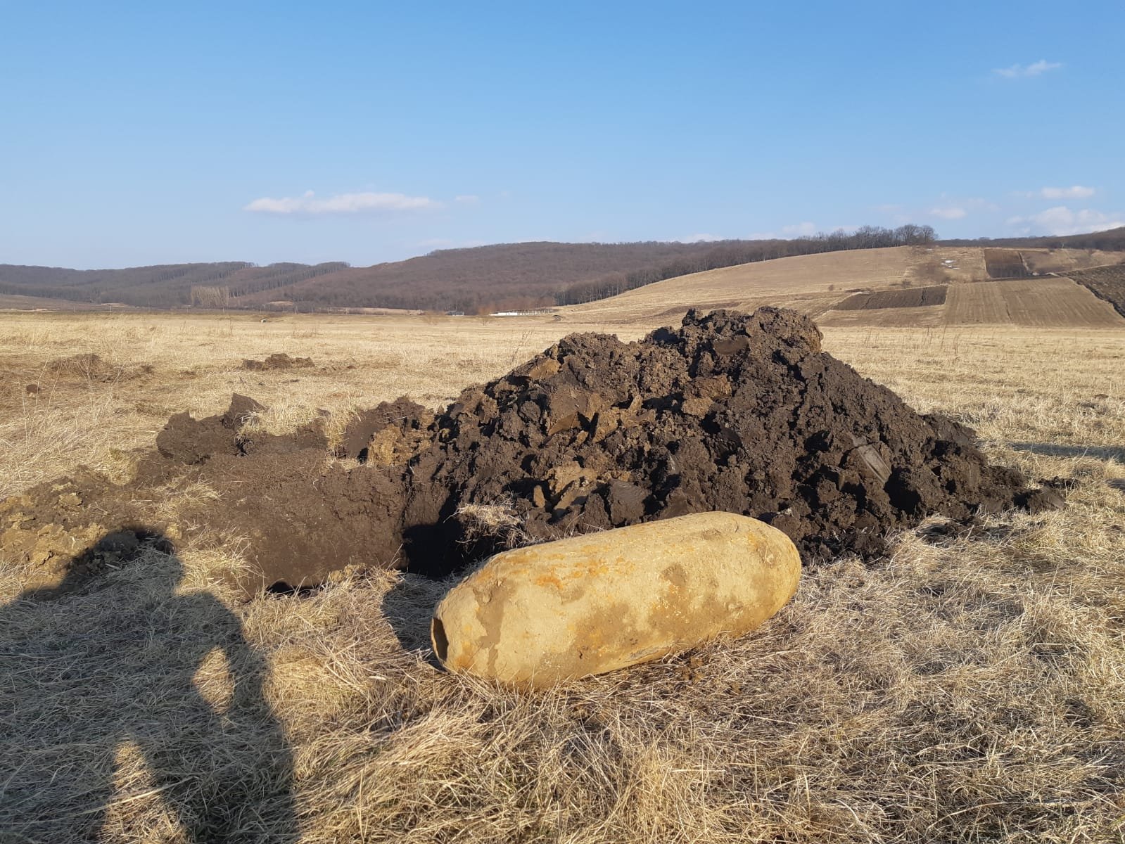  (FOTO) O bombă de 50 de kilograme a fost găsită la Iaşi