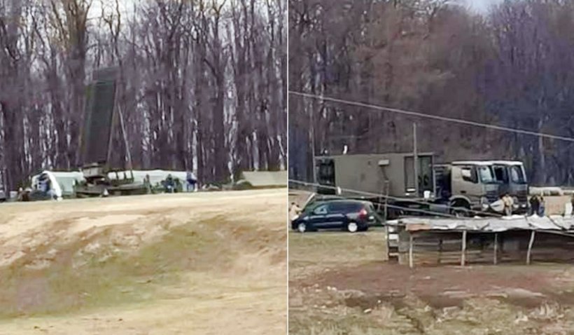  O tabără militară a fost instalată într-o localitate din Botoşani, la graniţa cu Ucraina