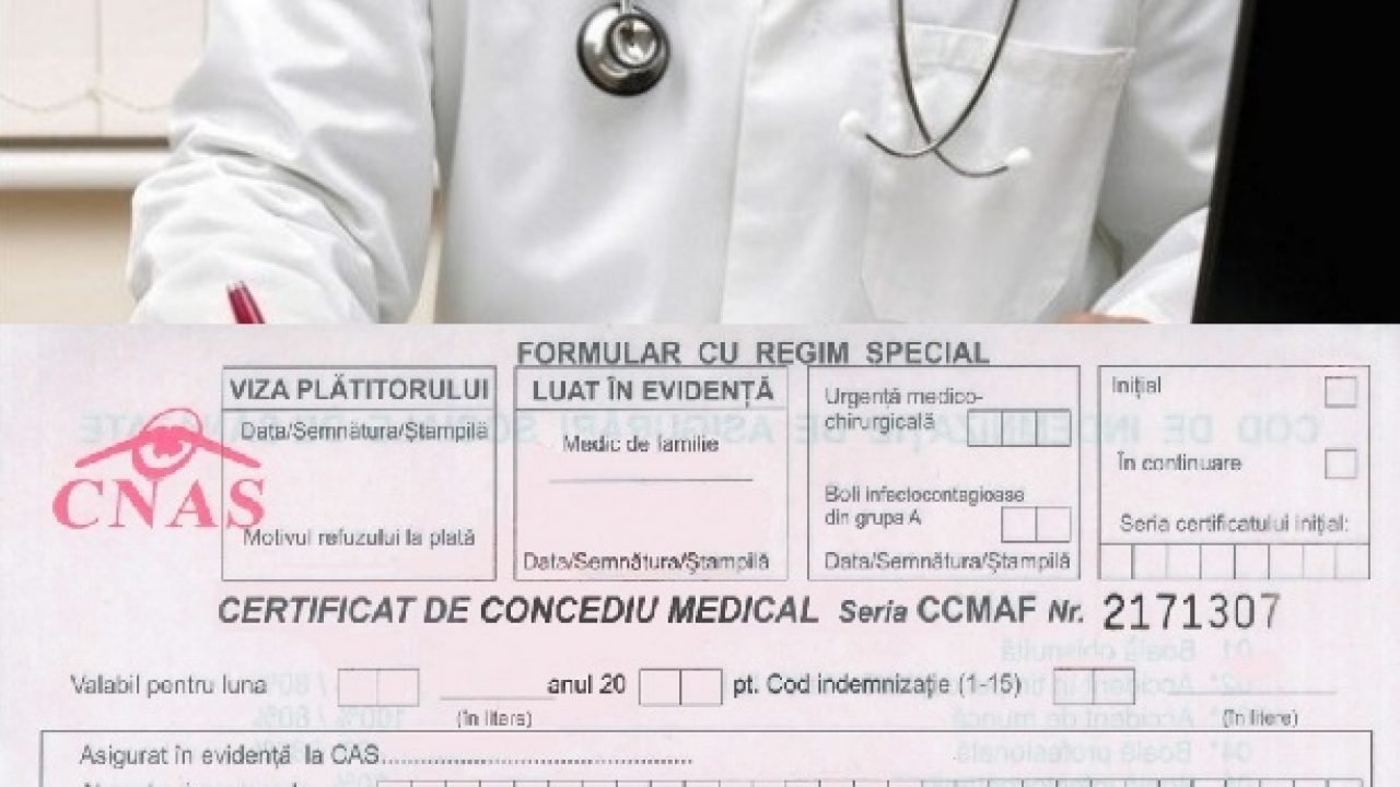  Propuneri de modificări în privinţa certificatelor de concedii medicale