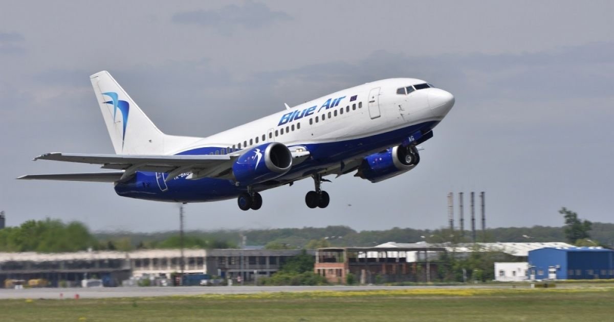  Blue Air va inaugura în iunie zborul Iaşi-Munchen şi va ajunge la 13 rute operate pe aeroportul ieşean