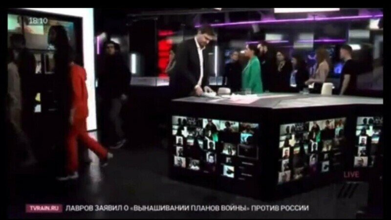 VIDEO: Gest de mare curaj în Rusia. Toți angajații unei televiziuni au demisionat în bloc, live. Platoul știrilor a rămas pustiu