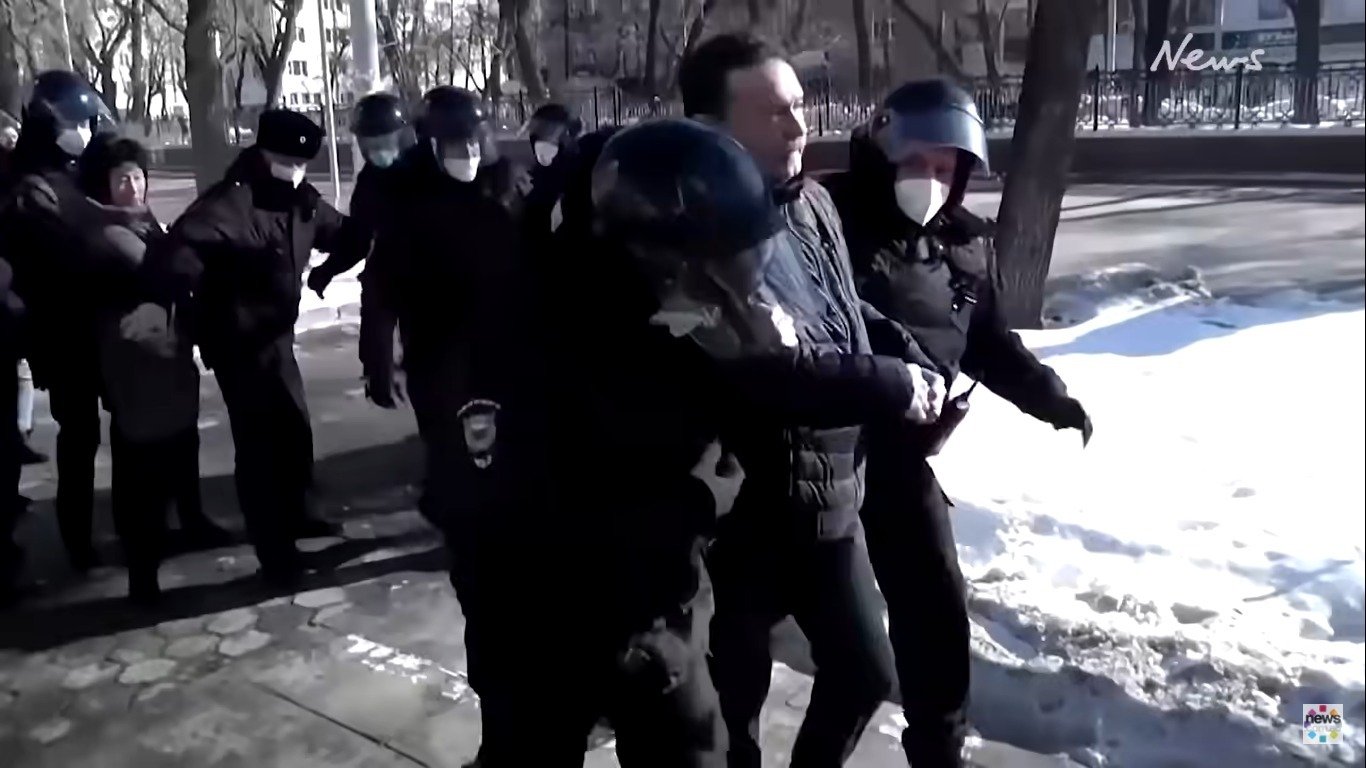  Moscova interzice demonstraţiile în oraş, indiferent dacă sunt pro sau împotriva invaziei în Ucraina