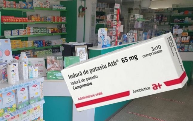  Guvern: Antibiotice Iaşi va începe marţi producţia de pastile cu iod