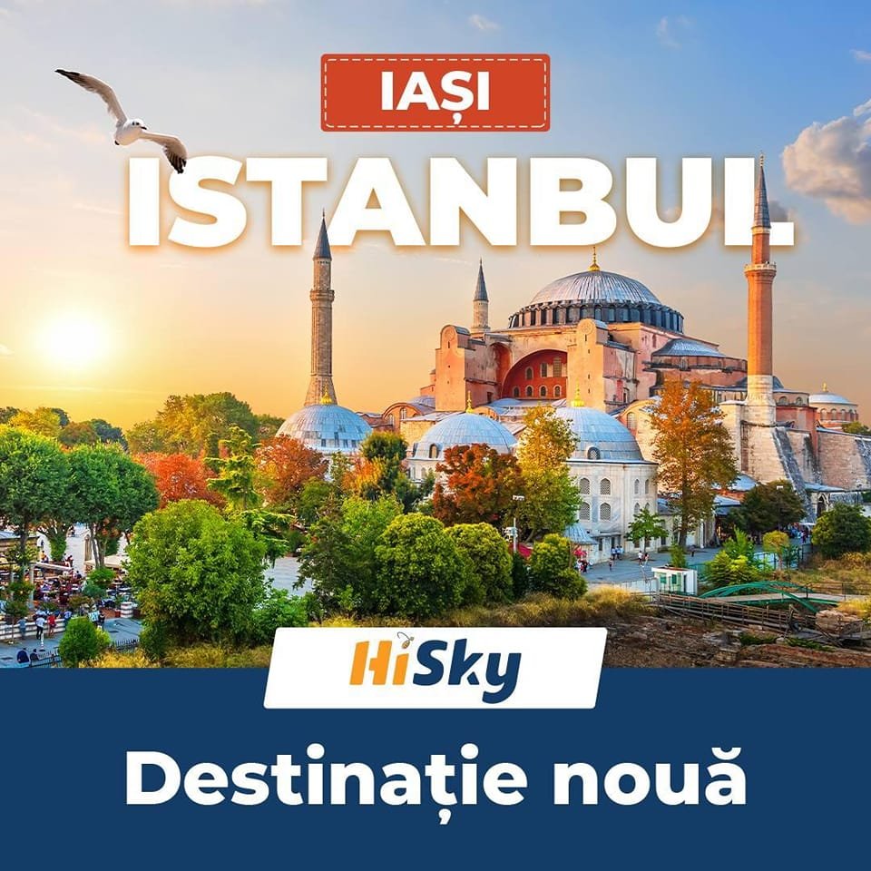  Cursă directă aeriană spre Istanbul, de săptămâna viitoare: tarife de la 60 de euro