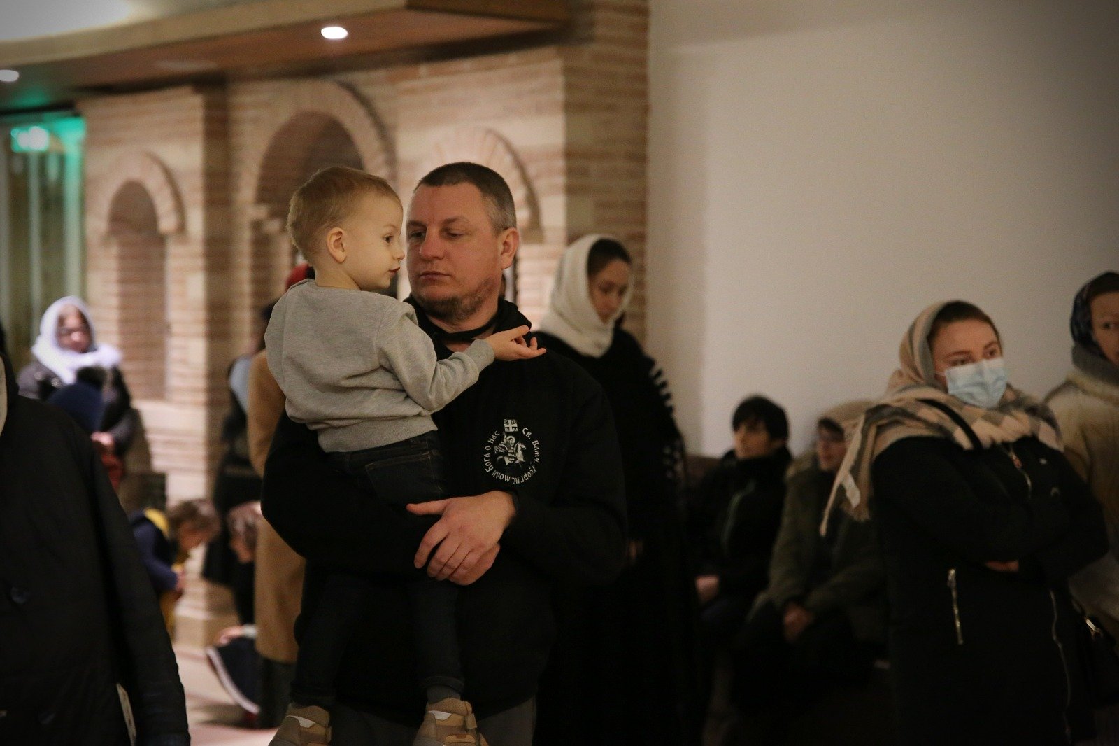  FOTO Eveniment emoţionant la care a participat şi un preot ucrainean refugiat
