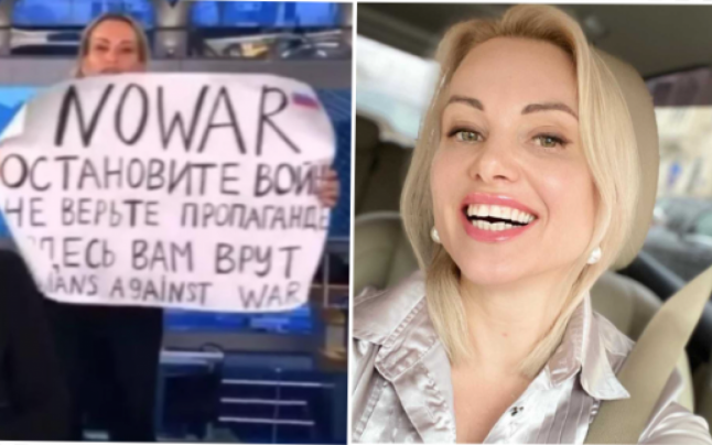  Jurnalista care a protestat în direct la TV faţă de războiul din Ucraina: Am vrut să arăt lumii că majoritatea ruşilor sunt împotriva războiului
