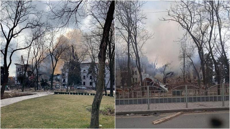  Aproape 130 de persoane au fost salvate deocamdată de sub dărâmăturile Teatrului din Mariupol