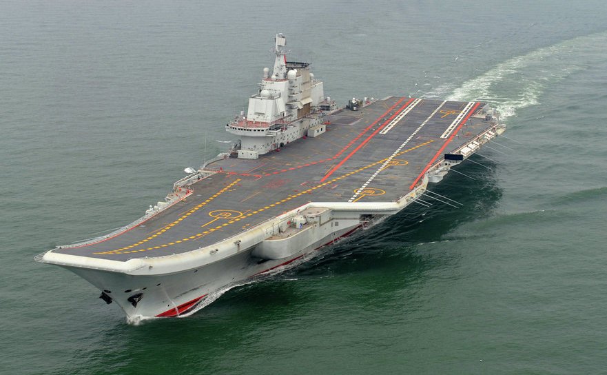  Chinezii au trimis portavionul Shandong în Strâmtoarea Taiwan cu doar câteva ore înainte de convorbirea dintre Xi Jinping şi Joe Biden