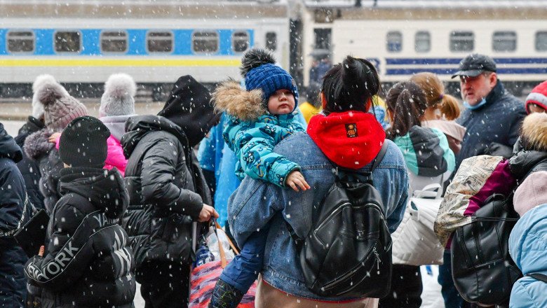  Numărul refugiaţilor ucraineni care ajung în Iaşi este în scădere